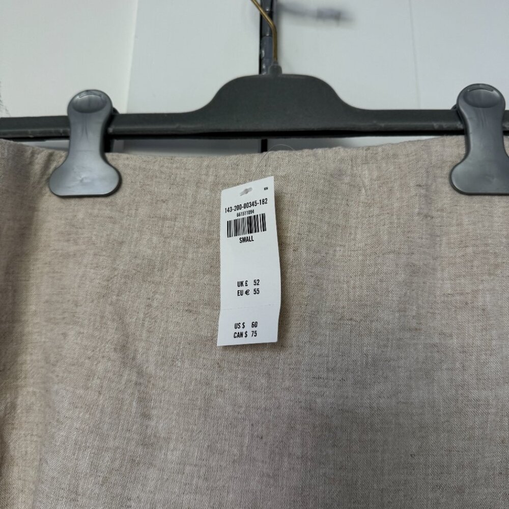 NWT Abercrombie & Fitch Scarlett Linen-Blend Mini Skort - Picture 5 of 5